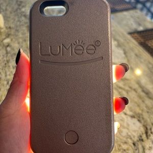 Rose Gold Lumee Case for IPhone 6 or 6S.